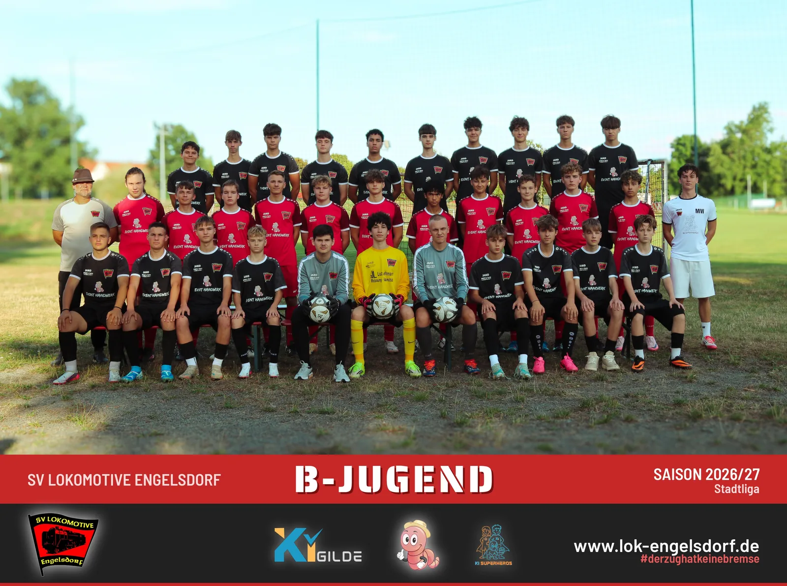 Teamfoto B-Jugend