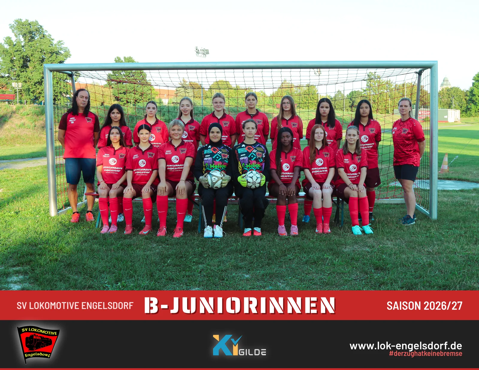 Teamfoto B-Juniorinnen