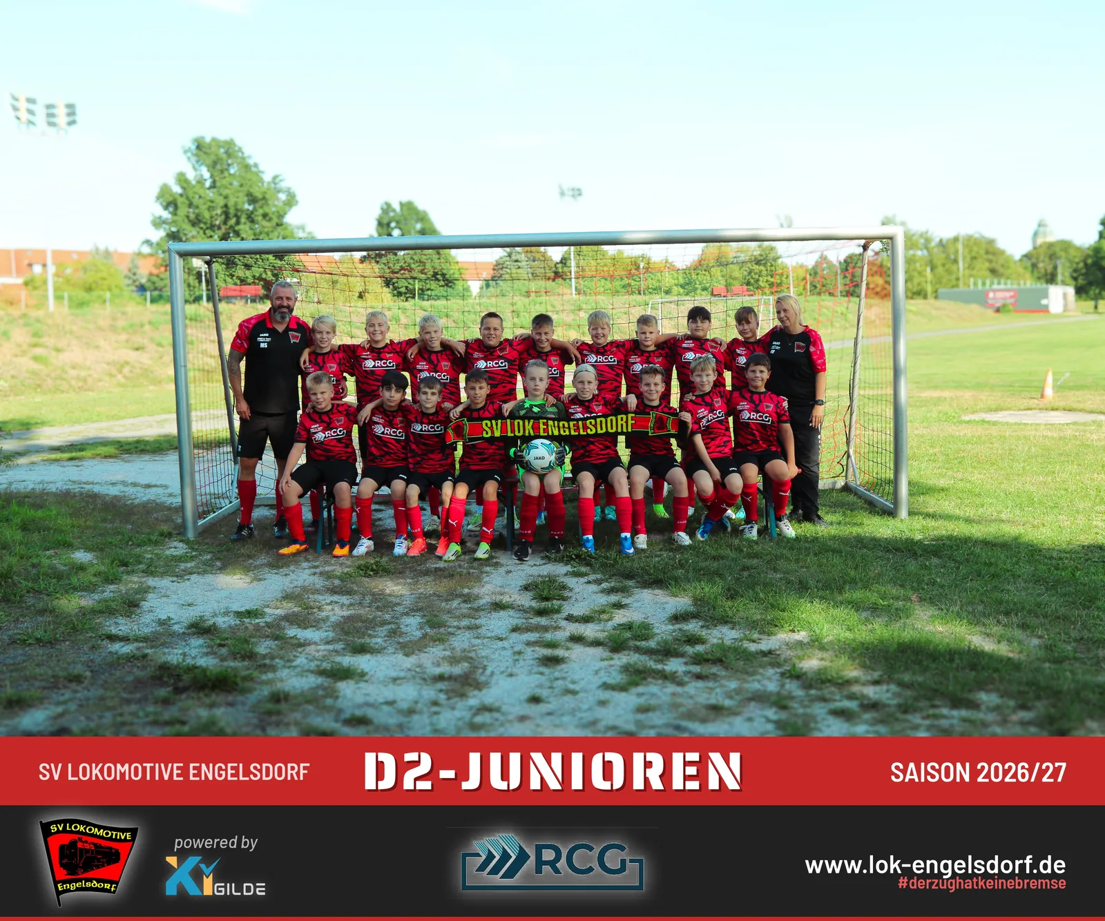 Teamfoto D2-Junioren