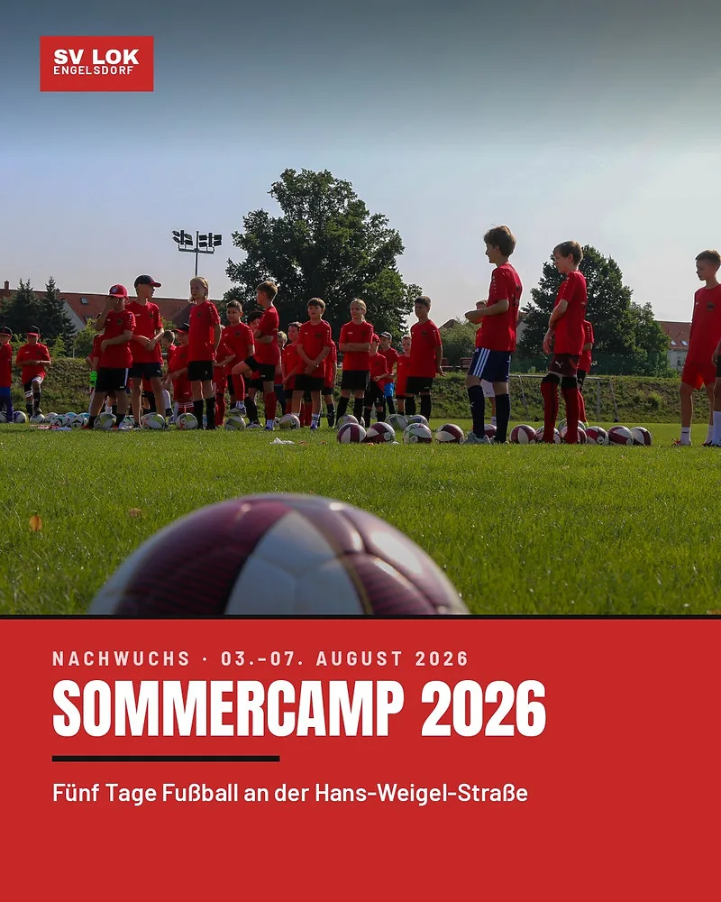 Sommercamp 2026 — eine Woche Fußball am Stück